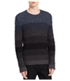 Calvin Klein Mens Ombre Cable Pullover Sweater