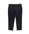 Perry Ellis Mens Tapered Casual Trouser Pants navy 38x30