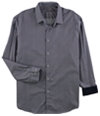 Tasso Elba Mens Meddalion Print Button Up Shirt