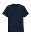I-N-C Mens Mini Split V Neck Basic T-Shirt