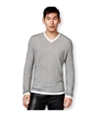 I-N-C Mens Zirconia Tonal Stripe Pullover Sweater