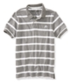 Aeropostale Mens A87 Striped Rugby Polo Shirt, TW1