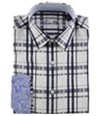 Tasso Elba Mens Yinetto Plaid Button Up Shirt
