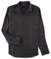 Tasso Elba Mens Tonal Paisley Button Up Shirt