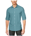 I-N-C Mens Cason Linen Button Up Shirt