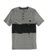 Marc Ecko Mens Tattered Colorblock Henley Shirt