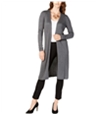 I-N-C Womens Open Front Cardigan Sweater medhthrgrey M