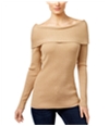 I-N-C Womens Metallic Pullover Sweater, TW1