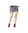 Stoosh Womens Printed Drawstring Casual Mini Shorts, TW1