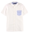Ralph Lauren Mens Cotton Button Up Shirt, TW4