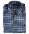Ralph Lauren Mens Standard Plaid Button Up Shirt, TW2