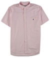 Ralph Lauren Mens Solid Button Up Shirt, TW9
