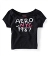 Aeropostale Womens Ss Sleep Sweatshirt