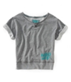 Aeropostale Womens Aero Est. 87 Solid Color Sweatshirt