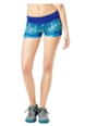 Aeropostale Womens Tie-Dye Running Athletic Workout Shorts