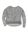 Aeropostale Womens Heather Hi-Lo Pajama Sweater