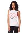 Aeropostale Womens Icon Open Back Tank Top 102 S