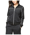 Aeropostale Womens Contrast Mock Neck Track Jacket