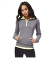 Aeropostale Womens Quarter Zip Pullover Pajama Sleep T-Shirt, TW2