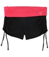 Aeropostale Womens Lld Ruched Knit Athletic Workout Shorts