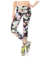 Aeropostale Womens Floral Active Athletic Track Pants