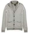 Tasso Elba Mens Jacquard Cardigan Sweater