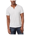 I-N-C Mens Knit Splits Basic T-Shirt