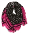 Aeropostale Womens Written Handkerchief Square Scarf Wrap