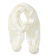 Aeropostale Womens Knit Polka Dot Scarf
