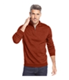 John Ashford Mens Quartr-Zip Sweatshirt