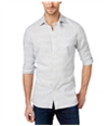 Tommy Hilfiger Mens Logan Space-Dye Button Up Shirt 481 2XL
