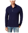 I-N-C Mens Double-Placket Pullover Sweater
