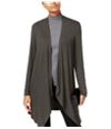 I-N-C Womens Studded-Sleeve Cardigan Sweater