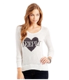 Aeropostale Womens Sheer Deeply Pullover Sweater