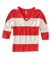 Aeropostale Womens Stripe Graphic T-Shirt, TW1