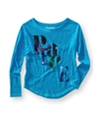 Aeropostale Womens Sparkle Peace Graphic T-Shirt