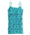 Aeropostale Womens Leather Print Stretch Favorite Cami Tank Top 487 XS