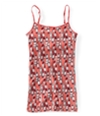 Aeropostale Womens Leather Print Stretch Favorite Cami Tank Top 806 XL