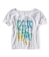 Aeropostale Womens Summerfest Dolman Graphic T-Shirt