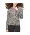 Aeropostale Womens Leopard Hoodie Sweatshirt