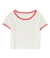 Aeropostale Womens Sheer Ringer Basic T-Shirt