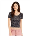 Aeropostale Womens Floral Bodycon Graphic T-Shirt 001 S