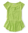 Aeropostale Womens Solid Color Peasant Knit Blouse 316 XS