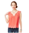 Aeropostale Womens Swing Peasant Knit Blouse
