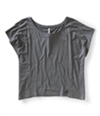 Aeropostale Womens A87 Shimmer Pullover Blouse