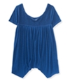 Aeropostale Womens Diamond Lace Knit Blouse