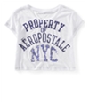 Aeropostale Womens Property Of Nyc Graphic T-Shirt