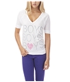 Aeropostale Womens Stacked Aero Heart Graphic T-Shirt