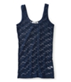 Aeropostale Womens Sheer Lacey Tank Top
