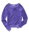 Aeropostale Womens Floral Print Knit Sweater 542 L